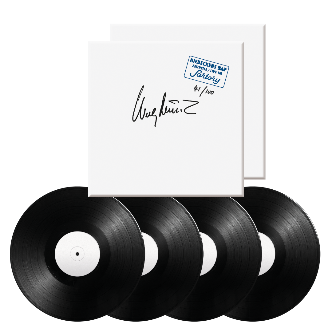 Niedeckens BAP Zeitreise Ltd. 4LP White Label 351037